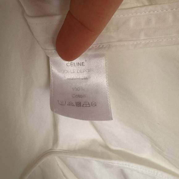 Celine White Blouse - Picture 8 of 9